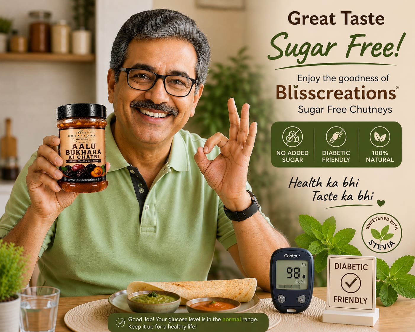 SUGAR FREE CHATNEYS