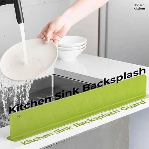 Silicon Sink Splash Guard With Double Suction